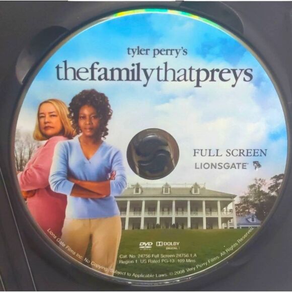 The Family That Preys DVD 2008 Tyler Perry Drama Kathy Bates Alfre Woodard - Picture 5 of 8
